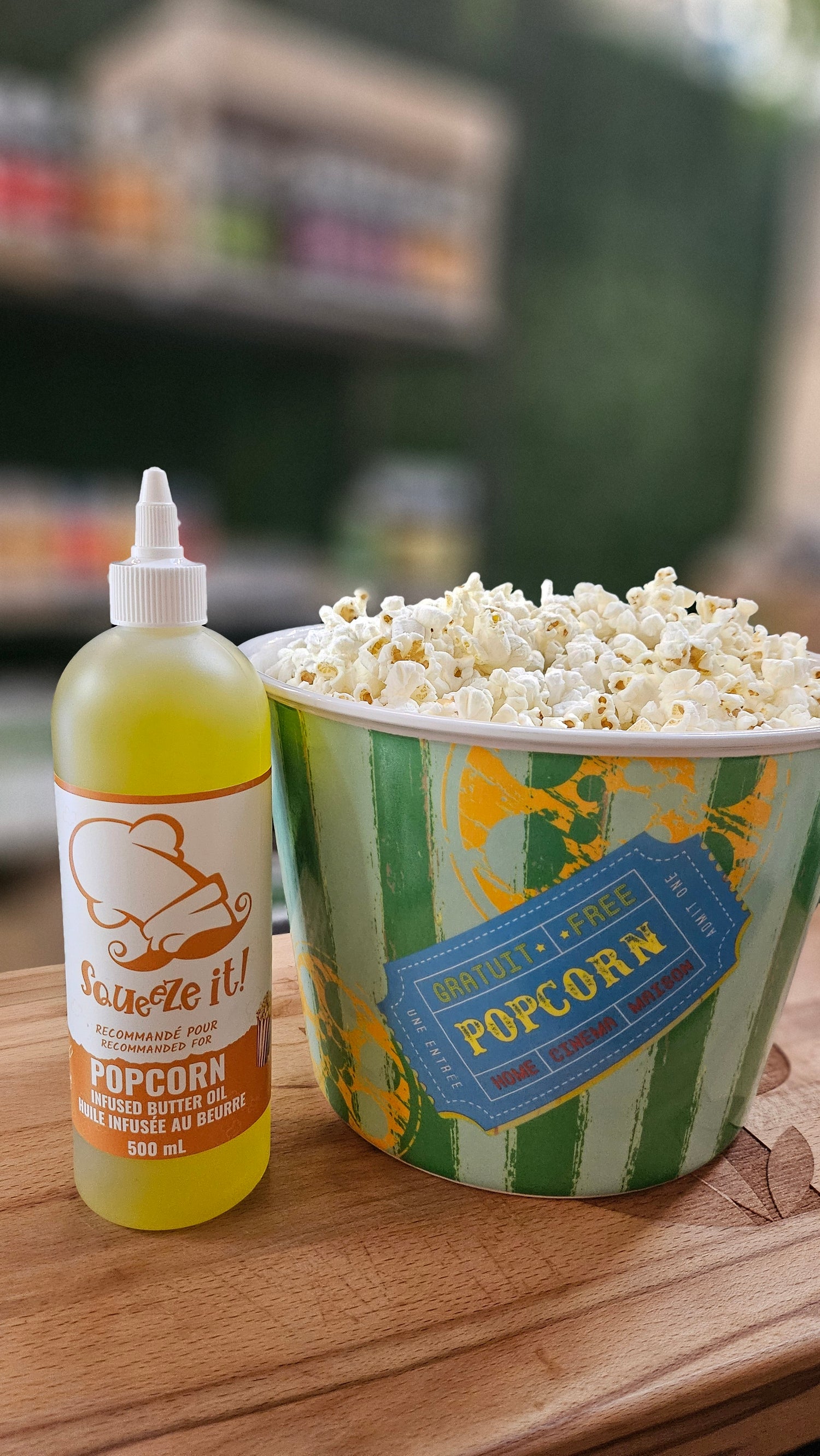 Squeeze it Popcorn- Mélange spécialement conçu pour le Popcorn