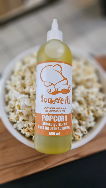 Squeeze it Popcorn- Mélange spécialement conçu pour le Popcorn