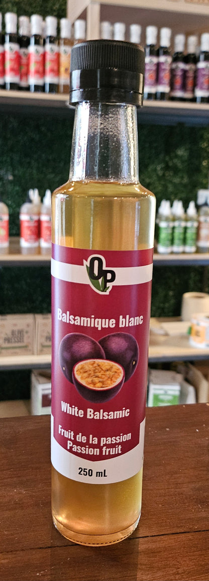 White balsamic with passion fruit