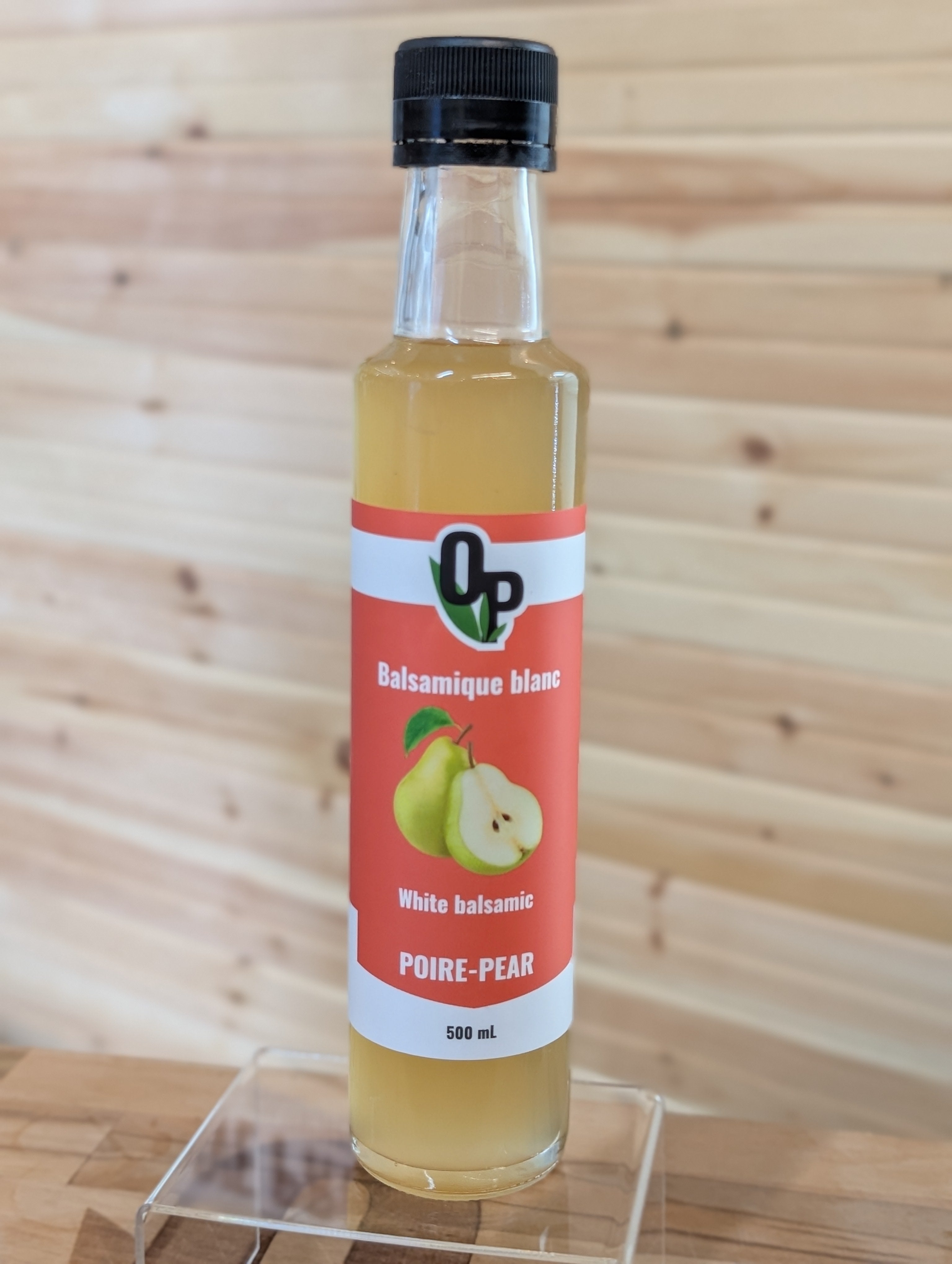 William Pear infused white balsamic vinegar 