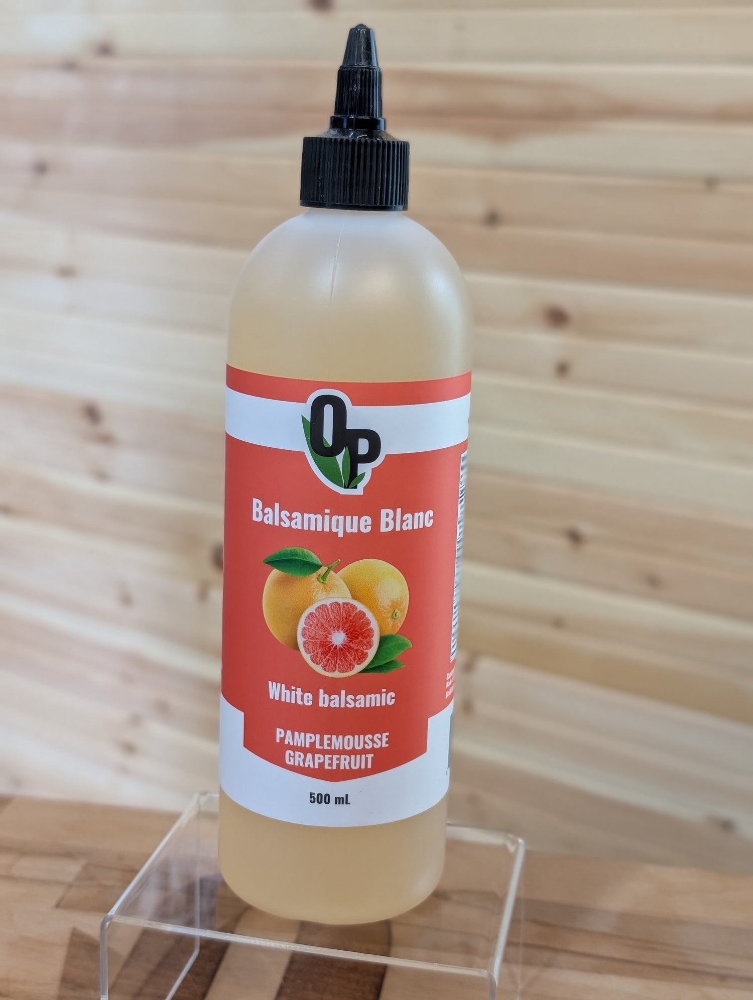 Grapefruit infused white balsamic vinegar